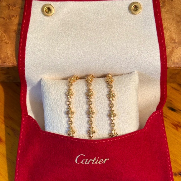 Cartier Other - Cartier Triple Section Travel Pouch With Pillow NEW